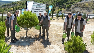 15 TEMMUZ ŞEHİTLERİ HATIRA ORMANINDA ANILDI