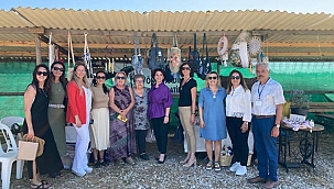 TOBB ÇANAKKALE KADIN GİRİŞİMCİLER KURULUNDAN LAVANTA FESTİVALİNE ZİYARET