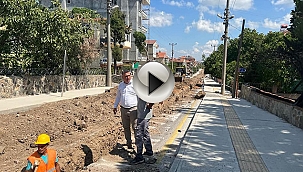 AYVACIK BELEDİYESİ ALT VE ÜST YAPI PROJELERİNE DEVAM EDİYOR