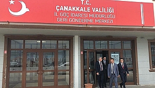 AYVACIK GERİ GÖNDERME MERKEZİNDE DENETLEME