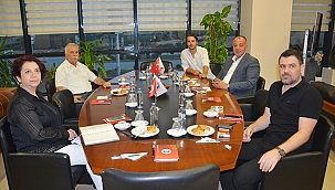 BAŞKAN GÖKHAN SELÇUK SEMİZOĞLU'NU ZİYARET ETTİ