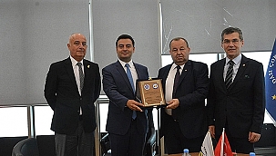 BİGA TSO HEYETİ KARDEŞ ODA ÇORLU TİCARET VE SANAYİ ODASI'NI ZİYARET ETTİ