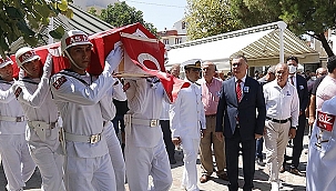 KIBRIS GAZİSİ EBEDİYETE UĞURLANDI
