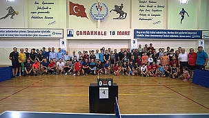 MASA TENİSİ TURNUVASI SONA ERDİ