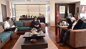 MÜSTEŞAR VEKİLİ KATHRYN PORTER'DAN NEZAKET ZİYARETİ