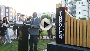 TAPOLCA PARKI AÇILDI