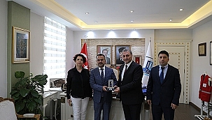 TSE BURSA BÖLGE KOORDİNATÖRÜNDEN, VALİ AKTAŞ'A ZİYARET