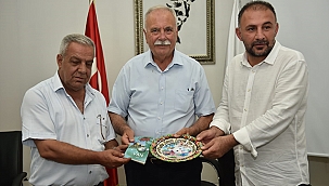 TUŞBA SANAT GENÇLİK SPOR KULÜBÜNDEN BAŞKAN GÖKHAN'A ZİYARET