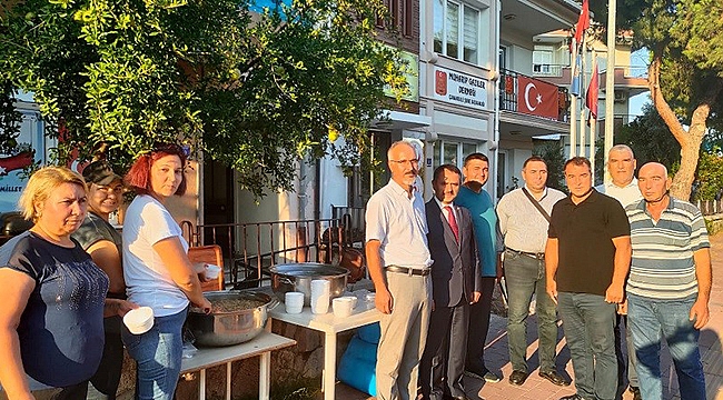 VALİ AKTAŞ, CAN ERENLER DERNEĞİNİN AŞURE DAĞITIM ETKİNLİĞİNE KATILDI