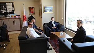 VALİ AKTAŞ, İL GENEL MECLİS BAŞKANI NEJAT ÖNDER'İ ZİYARET ETTİ