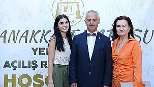 AVUKATLAR RESEPSİYONDA BULUŞTU