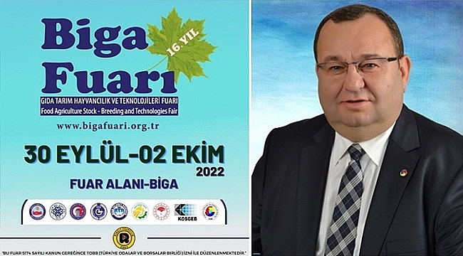 BİGA FUARI 30 EYLÜL'DE AÇILIYOR