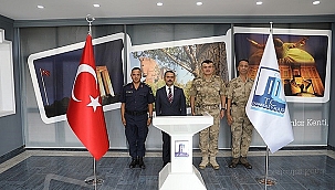 BİLECİK JANDARMA EĞİTİM KOMUTANI VALİ AKTAŞ'I ZİYARET ETTİ
