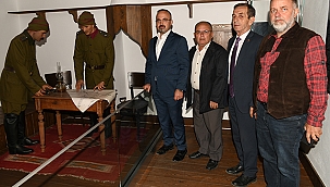 BÜLENT TURAN, ATATÜRK EVİ MÜZESİ'Nİ ZİYARET ETTİ