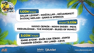 GEYİKLİ MÜZİK FESTİVALİNE 2 GÜN KALDI