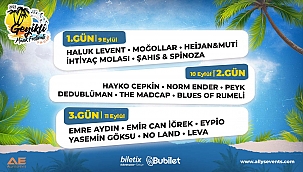 GEYİKLİ MÜZİK FESTİVALİNE 3 GÜN KALDI