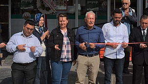 LAPSEKİ'DETARIM KREDİ KOOPERATİF MARKETİ AÇILDI