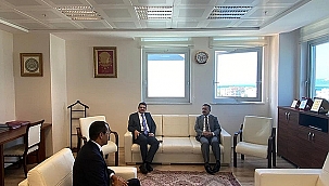 VALİ AKTAŞ, ADLİ YIL AÇILIŞI NEDENİYLE ADLİYEYİ ZİYARET ETTİ