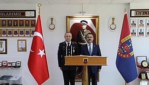 VALİ AKTAŞ'TAN J. ALBAY SADİ AKMAN' A HAYIRLI OLSUN ZİYARETİ