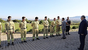 VALİ AKTAŞ, YANGIN KOORDİNASYON MERKEZİ ÇALIŞMALARINI YERİNDE İNCELEDİ