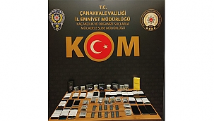 26 GÜMRÜK KAÇAĞI TELEFONA EL KONULDU!