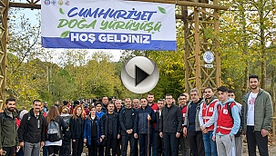 ÇAĞLAYAN TREKKİNG PROJESİ CUMHURİYET DOĞA YÜRÜYÜŞÜYLE AÇILDI