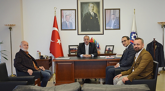 TÜRK OCAKLARI ÇANAKKALE ŞUBESİNDEN SEMİZOĞLU'NA ZİYARET