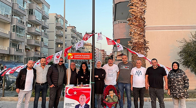 ZAFER PARTİSİ MEYDANLARDA