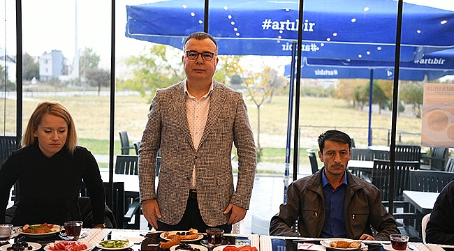 BAŞKAN ARSLAN'DAN PERSONELE TEŞEKKÜR