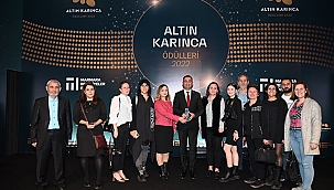 BİGA BELEDİYESİ, ALTIN KARINCA ÖDÜLÜ KAZANDI