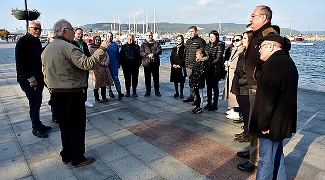 BURDUR BELEDİYESİ HEYETİNDEN ÇANAKKALE ZİYARETİ