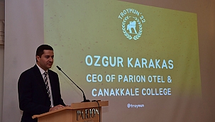 ÇANAKKALE TROY-MUN KONFERANSLARINA EV SAHİPLİĞİ YAPIYOR