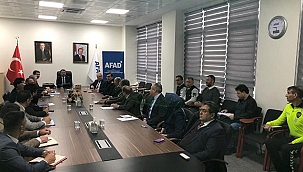 KIŞ MEVSİMİ TRAFİK TEDBİRLERİ TOPLANTISI GERÇEKLEŞTİRİLDİ