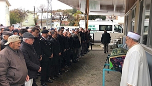 ŞEHİT ANNESİ SON YOLCULUĞUNA UĞURLANDI