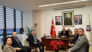 TARİHİ ALAN BAŞKANLIĞINDAN ÇTSO YÖNETİM KURULUNA HAYIRLI OLSUN ZİYARETİ