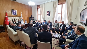 BİGA TSO'DAN TURAN VE İSKENDEROĞLU'NA ZİYARET