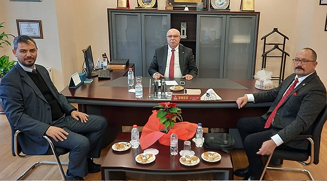 ÇANAKKALE İŞKUR İL MÜDÜRÜDEN TİCARET BORSASI BAŞKANLIĞINA ZİYARET