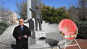 İSMET İNÖNÜ ANILDI