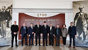 ÖZBEKİSTAN ANKARA BÜYÜKELÇİLİĞİNDEN ÇTSO YÖNETİM KURULUNA ZİYARET