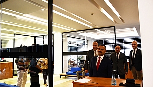 VALİ AKTAŞ ÇTSO YÖNETİM KURULUNA İADE-İ ZİYARETTE BULUNDU