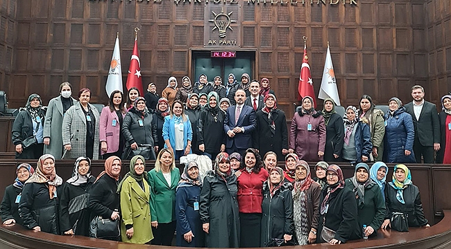 ÇAN MUHTAR EŞLERİ GAZİ MECLİS'TE