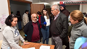 BAŞKAN GÖKHAN BUTİK-MARKET'İ ZİYARET ETTİ