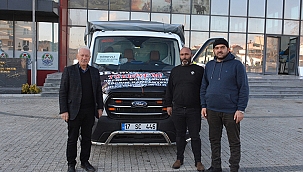 "DEPREM BÖLGESİNDEKİ KARDEŞLERİMİZ İÇİN 11. ARACIMIZI UĞURLADIK"
