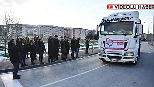 YARDIMLAR ÇANAKKALE'DEN YOLA ÇIKTI