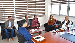 BAŞKAN GÖKHAN, ÇOMÜ'LÜ AKADEMİSYENLERLE BİR ARAYA GELDİ