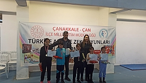ÇANLI ÖĞRENCİLER AKIL VE ZEKALARINI YARIŞTIRDILAR
