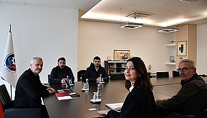 ŞEHİTLERE SAYGI SÜRÜŞÜ TEMSİLCİLERİ ÇTSO'YU ZİYARET ETTİ