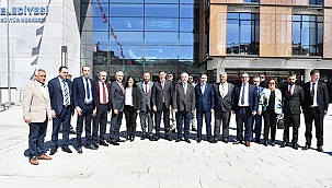 ATA İTTİFAKI CUMHURBAŞKANI ADAYI OĞAN'DAN BAŞKAN GÖKHAN'A ZİYARET