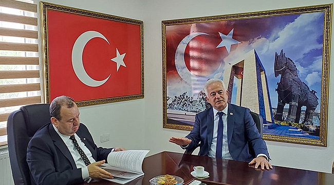 "BANDIRMA'DAKİ HIZLI TREN AĞINI ÇANAKKALE'YE GETİRECEĞİZ"