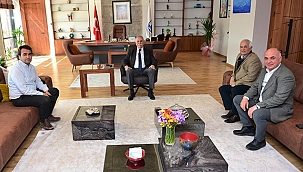 BAŞKANLARDAN BAŞKAN GÖKHAN'A ZİYARET